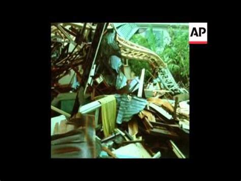 bagyong sening|SYND 21/11/1970 DAMAGE IN THE PHILIPPINES CAPITAL OF .